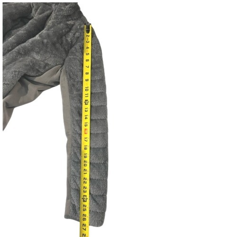 Women's Be Boundless Gray Jacket/Coat Faux Fur Pockets Front Zip Long Sleeve L‎ - Picture 8 of 8